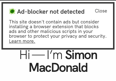 ad block banner